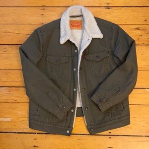 Levi’s Sherpa Denim Jacket